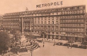 Slavný bruselský hotel Metropole