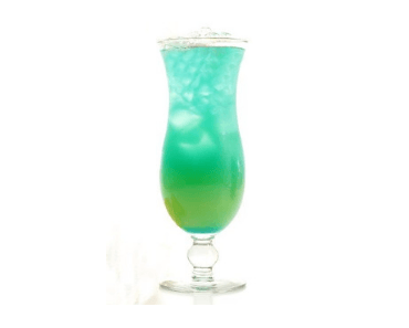Koktejl Blue Hawaii