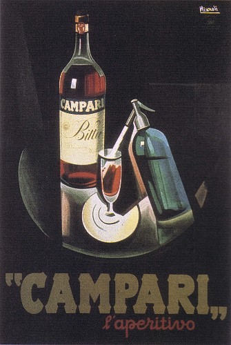 Campari - reklamní plakát