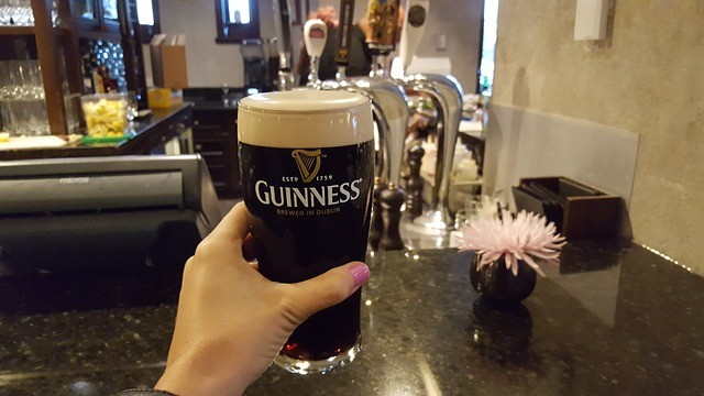 správně načepovaný Guinness