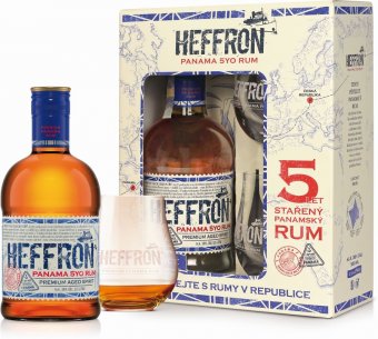 Heffron Panama Rum darkove baleni